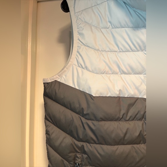 Columbia White Out Vest Mens Small Gray Puffer Omni-Heat Insulated New Tags - Picture 7 of 16
